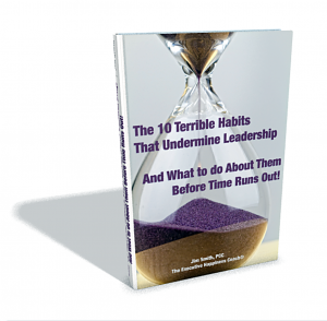 Book cover: The 10 Terrible Habits that Undermine Leadership